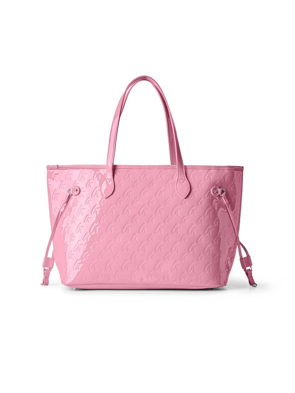 Pink Embossed Tote Bag - Stylish Everyday Carry